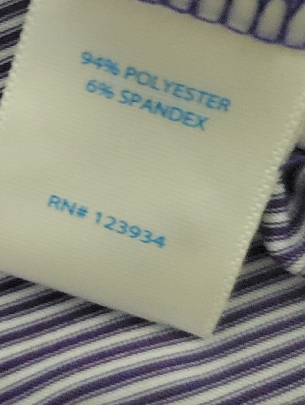 Southern Tide Purple Striped Golf Polo Shirt Large - Picture 7 of 9